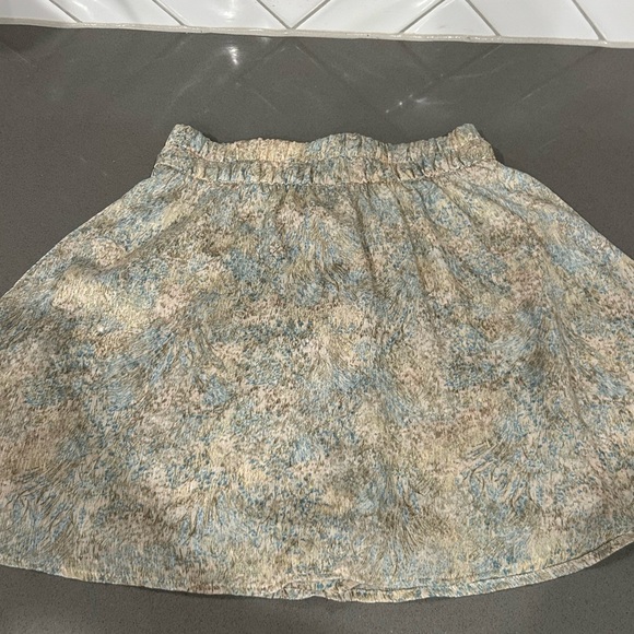 H&M Dresses & Skirts - H&M Elegant Cream and Blue Women's Skirt